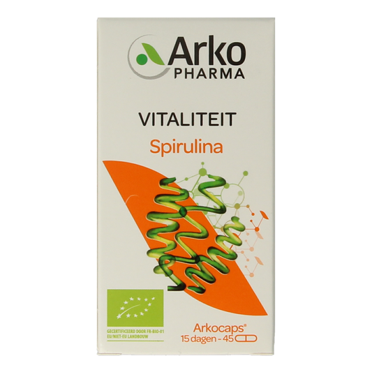 Arkocaps Spirulina  45.00 Capsules
