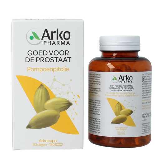Arkocaps Pompoenpitolie 180.00 Capsules