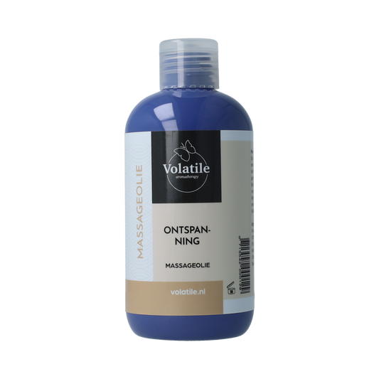 Volatile Massageolie ontspanning lavendel geranium 250.00 Milliliter