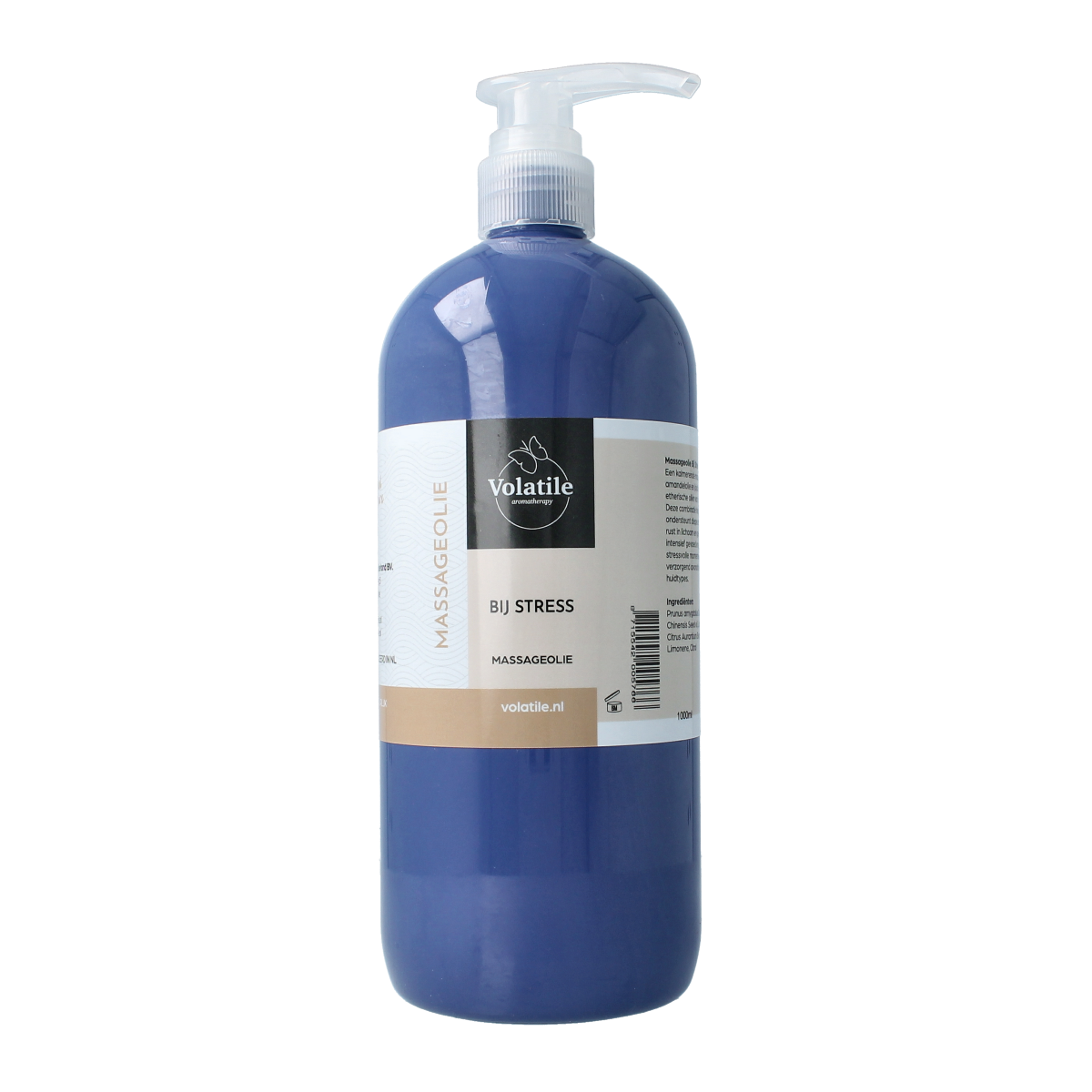 Volatile Massageolie bij stress lavendel bergamot 1.00 Liter