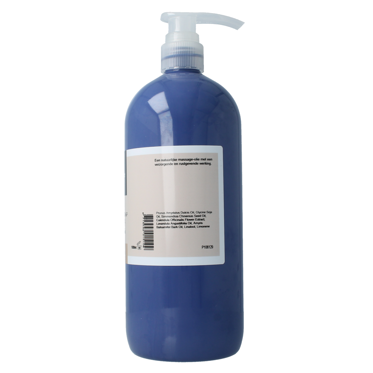 Volatile lavender pregnancy massage oil in a 1-liter bottle, suitable for body care and relaxation during pregnancy.
