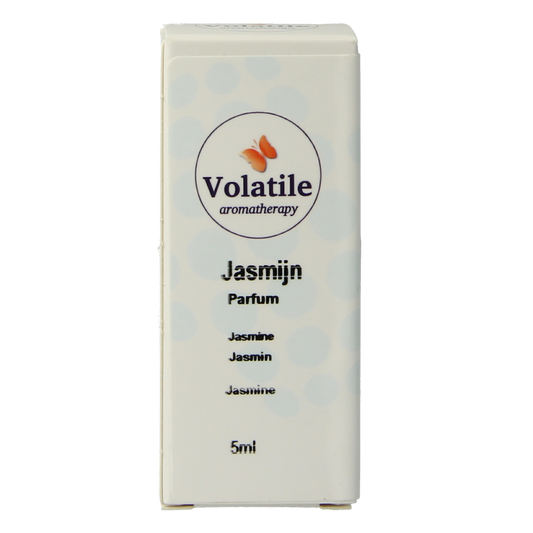 Volatile Jasmijn etherische olie 5ml bottle, natural jasmine scent, aromatic essential oil for aromatherapy or personal use