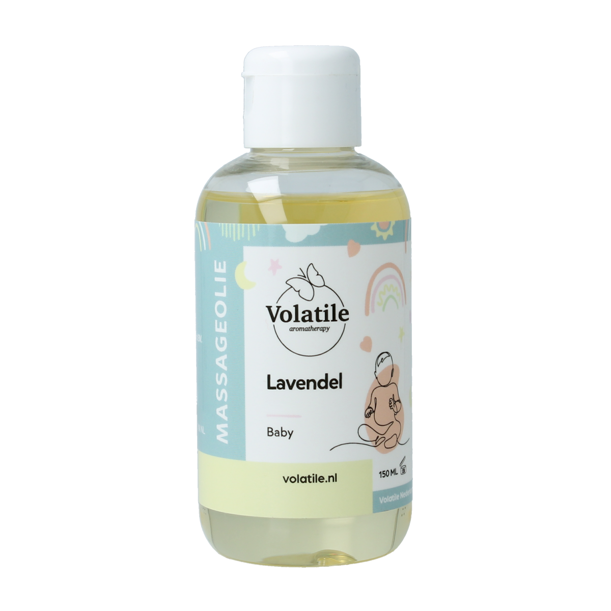 Volatile Massageolie baby lavendel 150.00 Milliliter