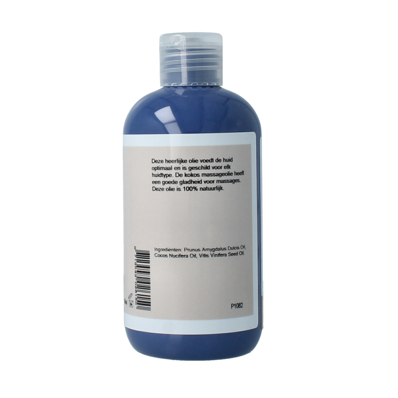 Volatile Kokos Massageolie 250ml in a clear bottle, ideal for body care and relaxation, with a smooth coconut scent.