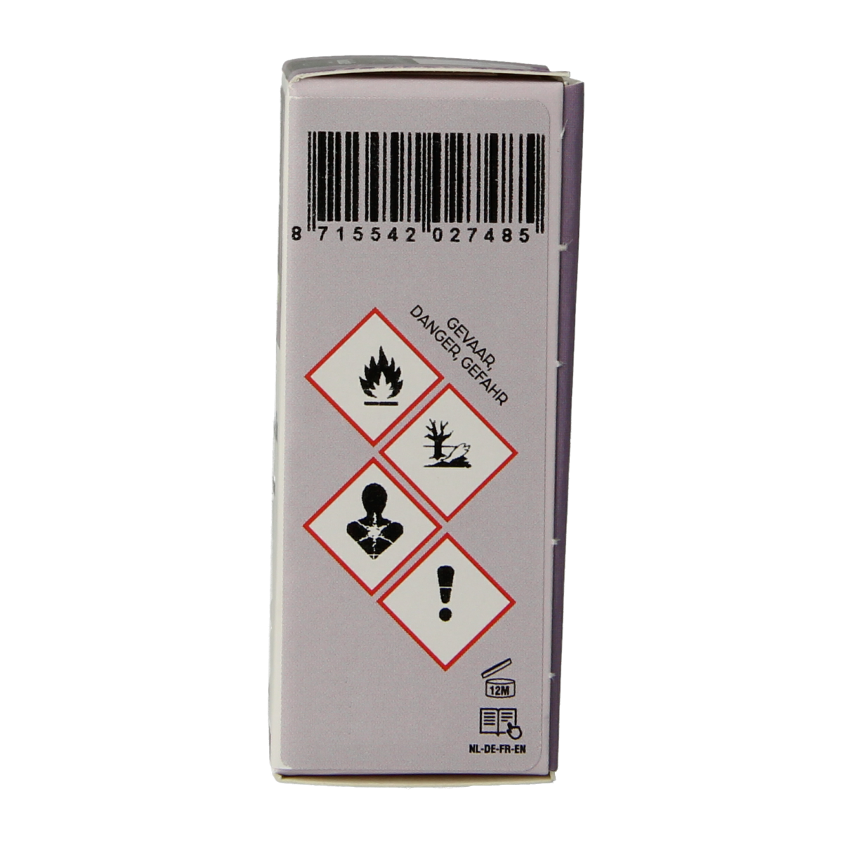 Volatile Helicryse Italie organic essential oil bottle, 2.50ml, with amber glass and label displaying product details.