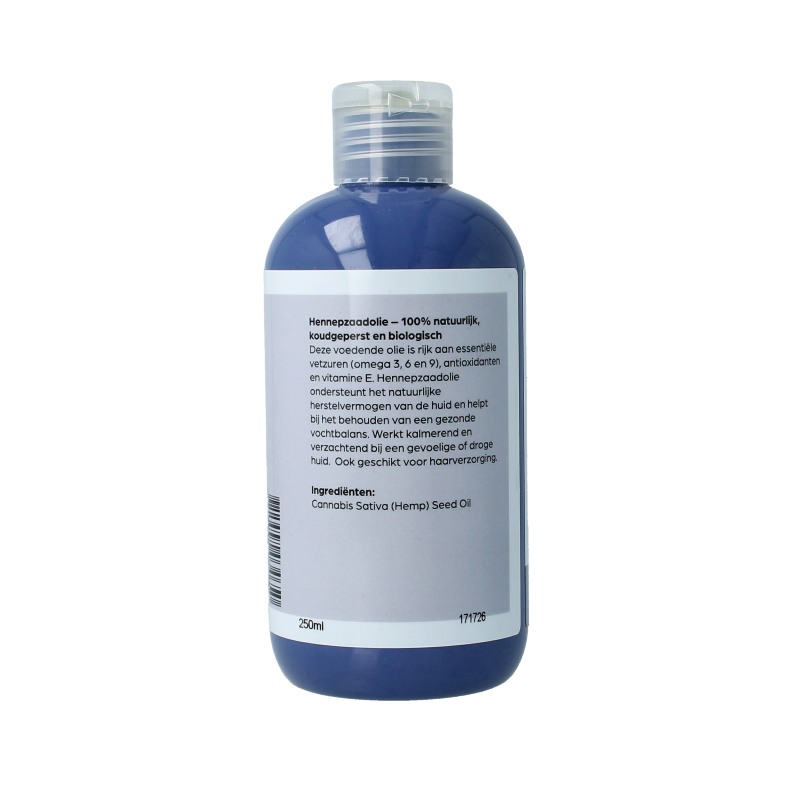 Volatile Hennepzaadolie koud geperst 250 Milliliter