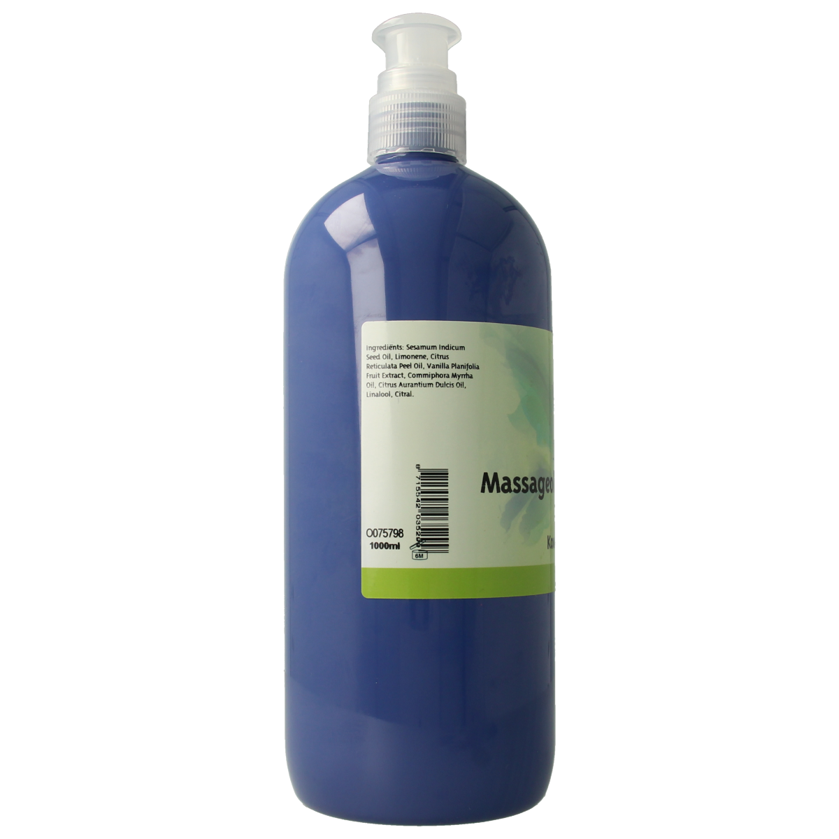 Volatile Massageolie sesam zonnewarmte 1000 Milliliter