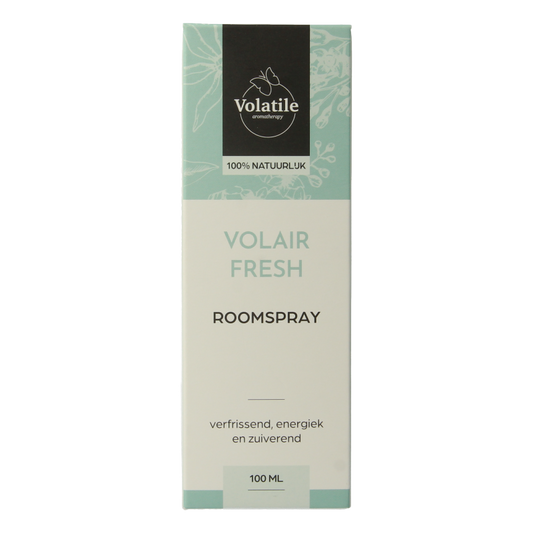 Volatile Roomspray Volair Fresh geurverspreider, 100ml bottle with spray nozzle for freshening indoor spaces.