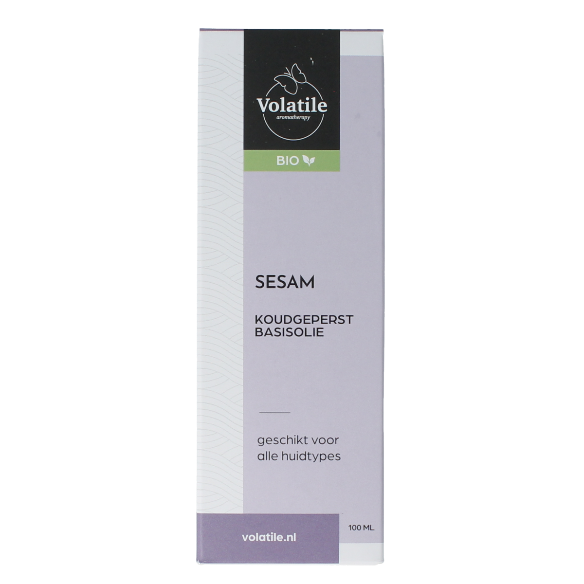 Volatile Sesam koudgeperst basisolie bio glazen fles 100.00 Milliliter