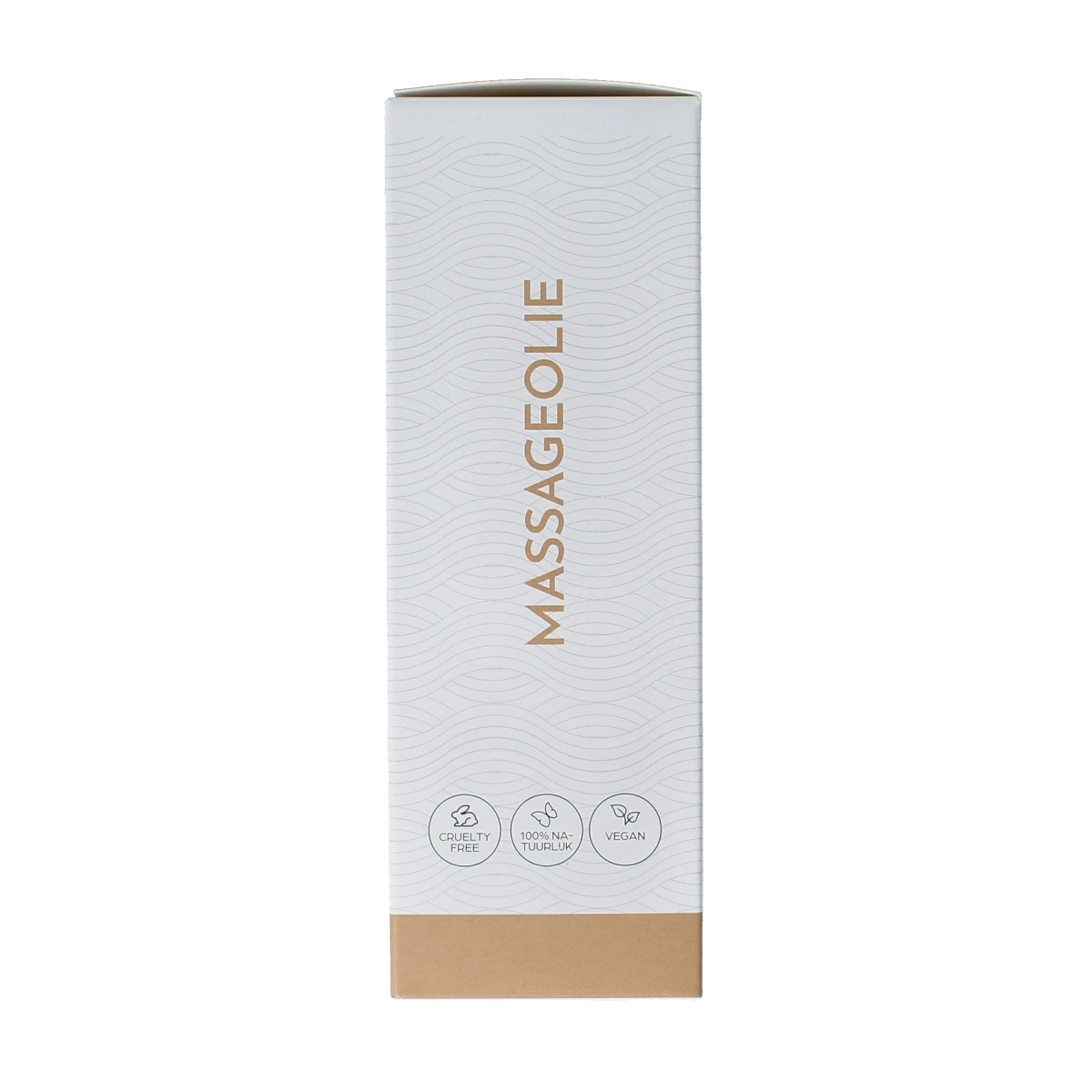 Volatile relax massage oil in a glass bottle with pump, 100ml, for soothing body care and relaxation.