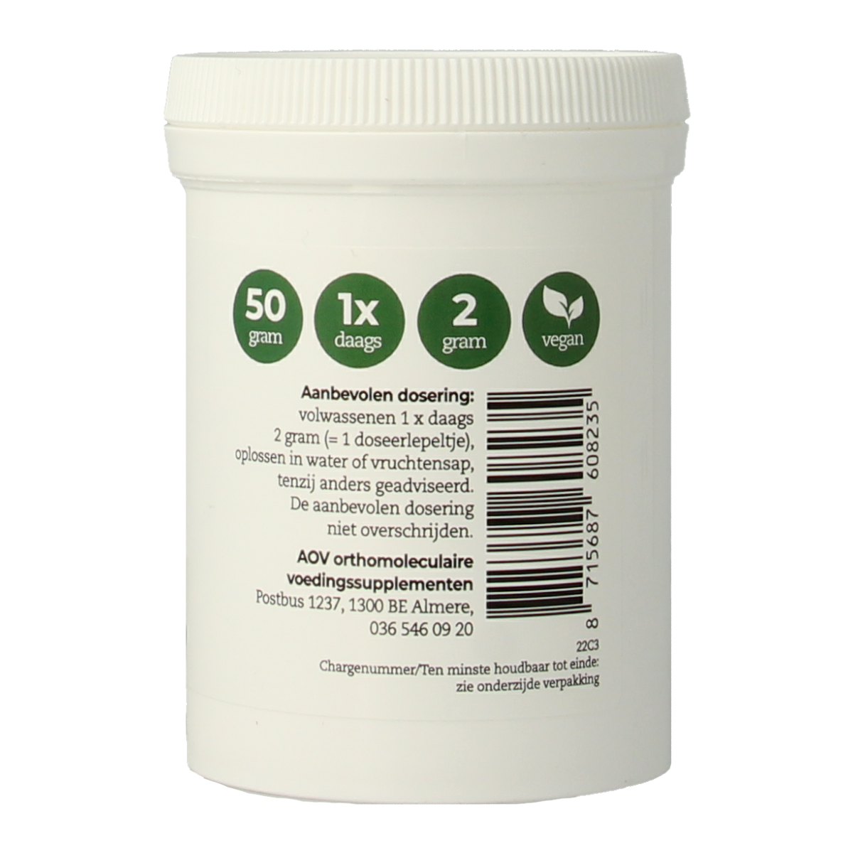 AOV 823 D-Mannose poeder 50.00 Gram