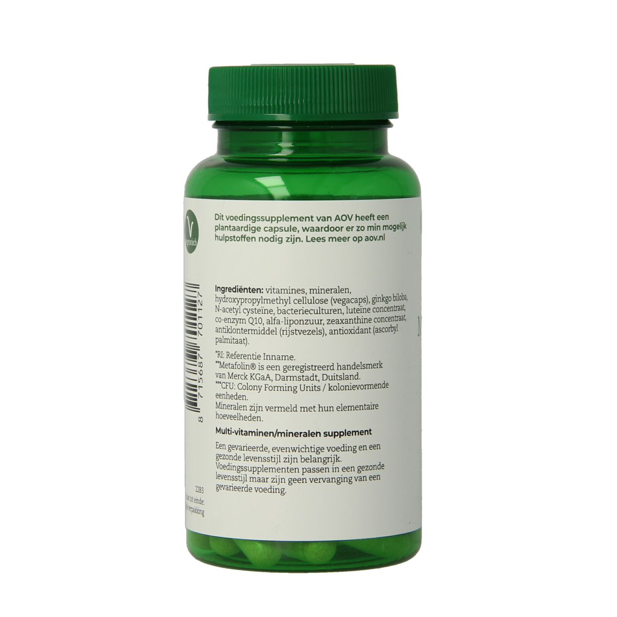 AOV 112 Multi probiotica 50+ 60.00 Vegetarische capsules