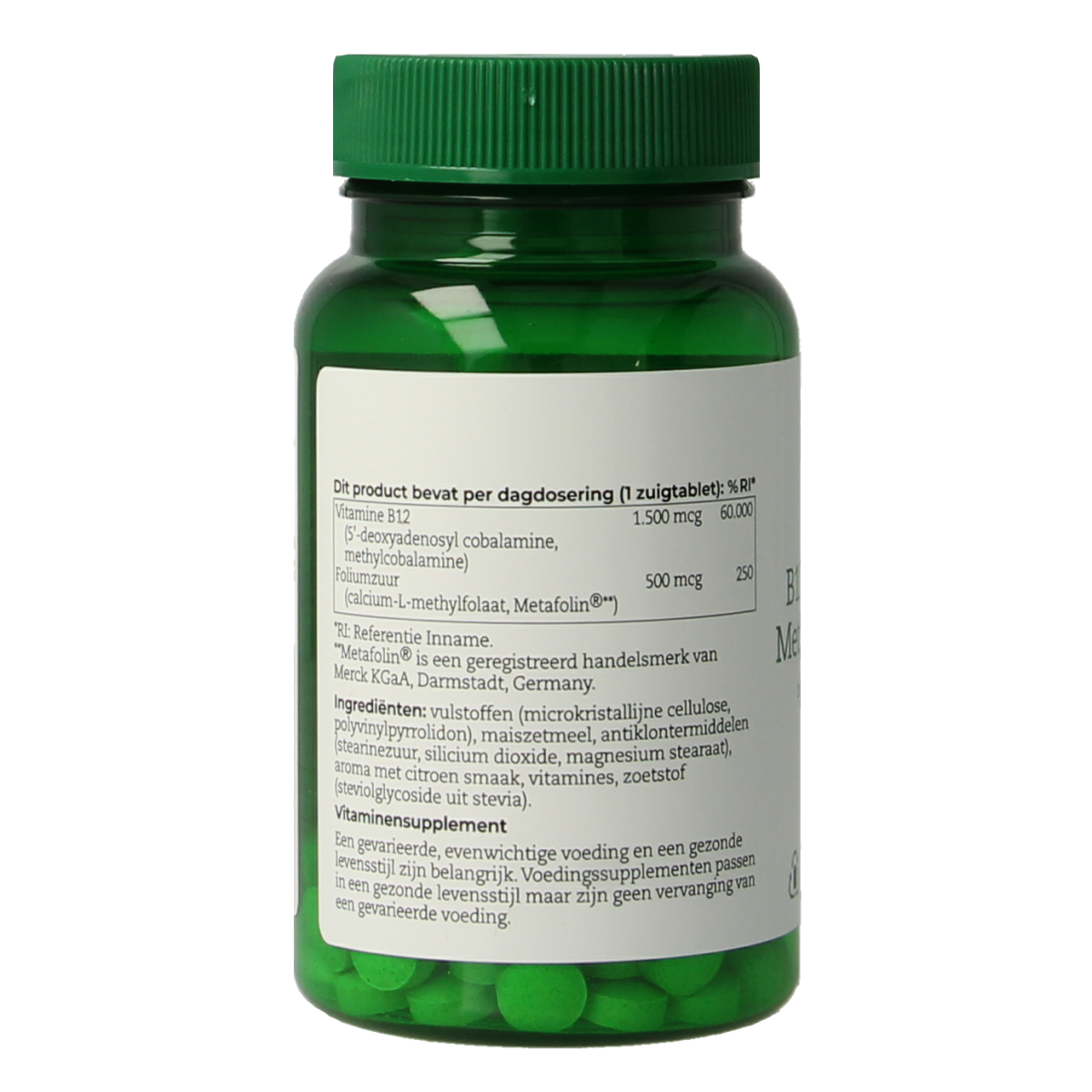 AOV Adenosyl and methylcobalamin B12 chewable vitamins in a bottle, dietary supplement, multi-vitamin by AOV, 60 chewable tablets