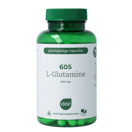AOV 605 L-Glutamine 500mg 90.00 Vegetarische capsules