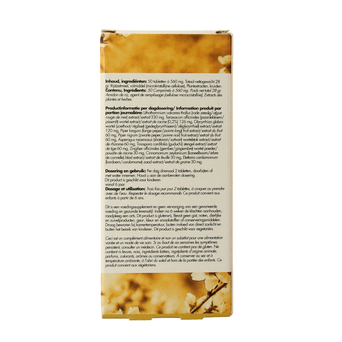 Ayu Care Bij zuur 50.00 Tabletten
