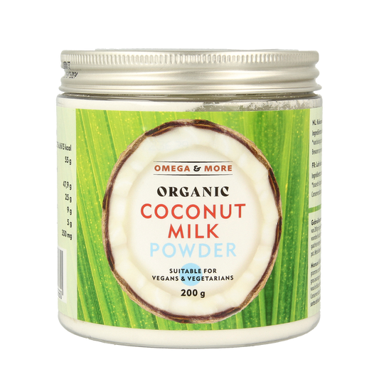 Omega & More Kokosmelk poeder vegan bio 200.00 Gram