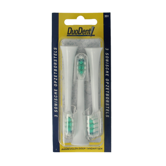 Duodent Replacement opzetborstels  350 sonisch 3.00 Stuks