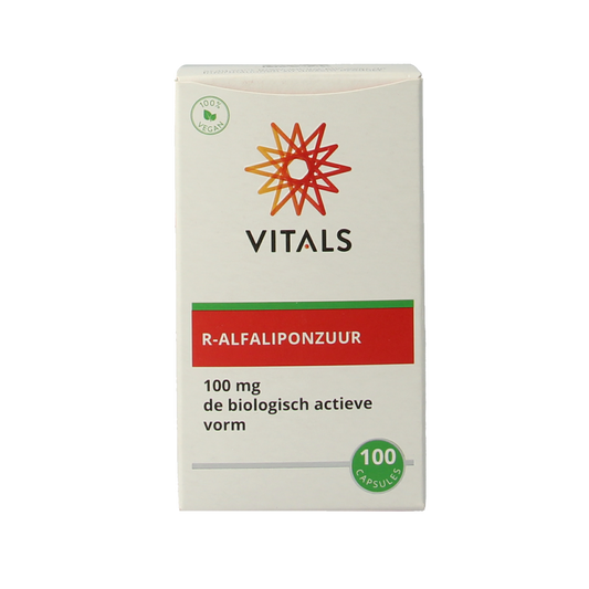 Vitals R-alfaliponzuur 100.00 Capsules