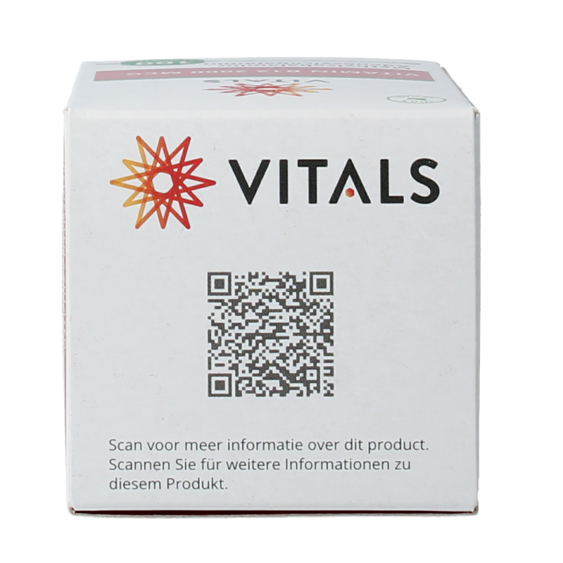 Vitals Vitamine B12 2000 mcg 100 Zuigtabletten
