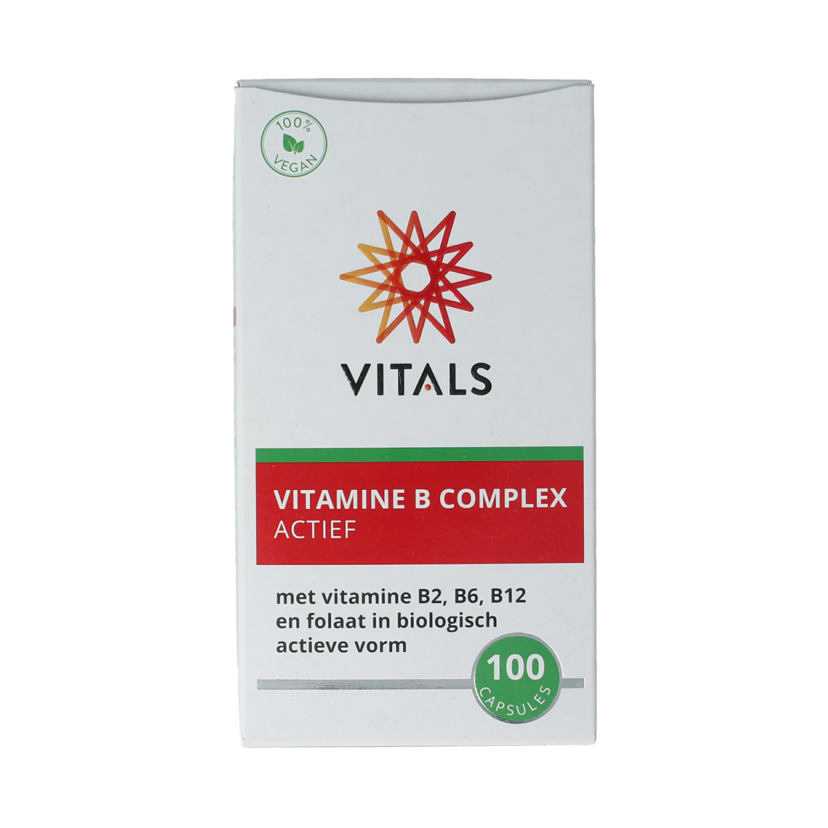 Vitals Vitamine B complex actief 100.00 Capsules