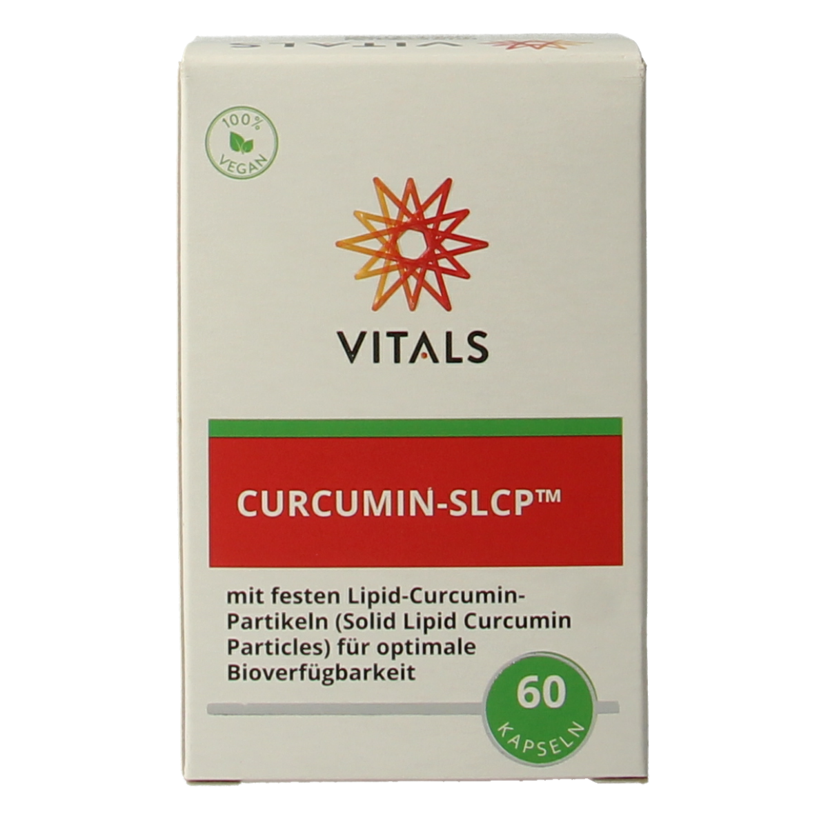 Vitals Curcumine SLCP 60.00 Capsules