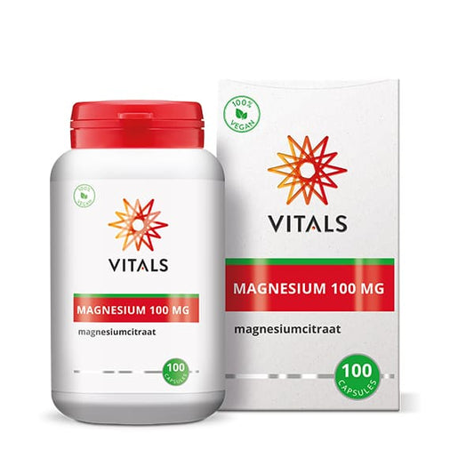 Vitals Magnesiumcitraat 100 mg 100 Capsules