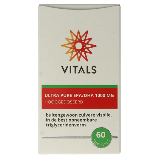 Vitals EPA/DHA Ultra pure 1000mg 60.00 Softgels