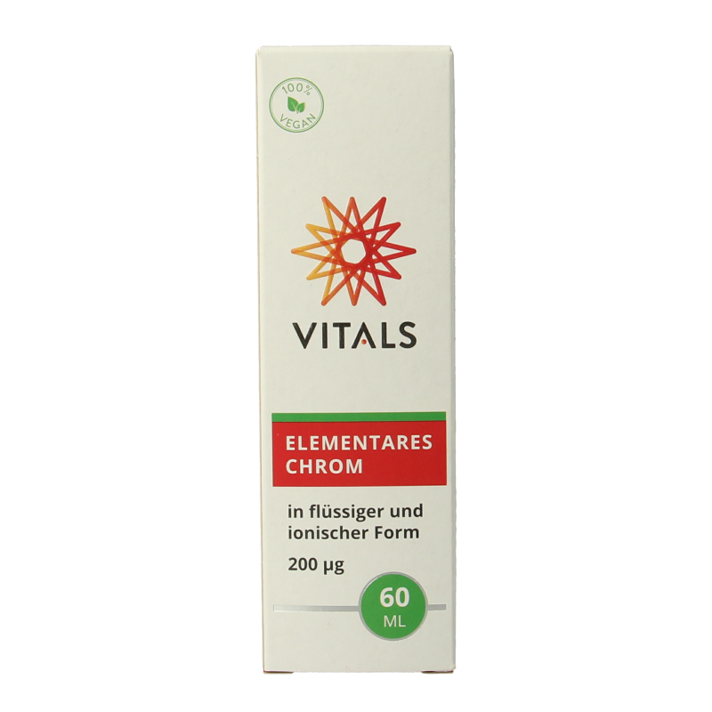 Vitals Elementair chroom 60 Milliliter