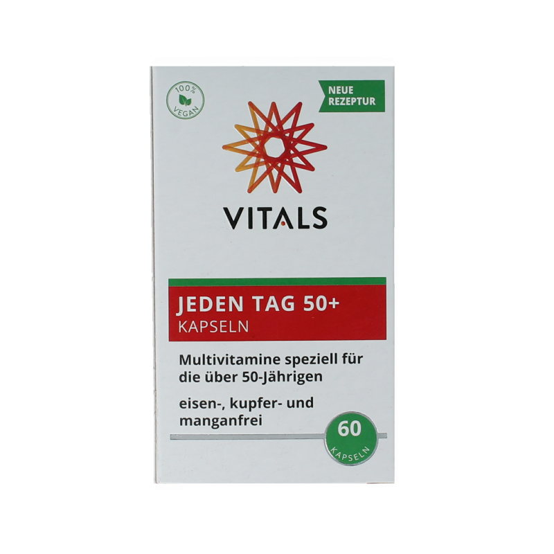 Vitals Elke dag 50+ 60 Capsules