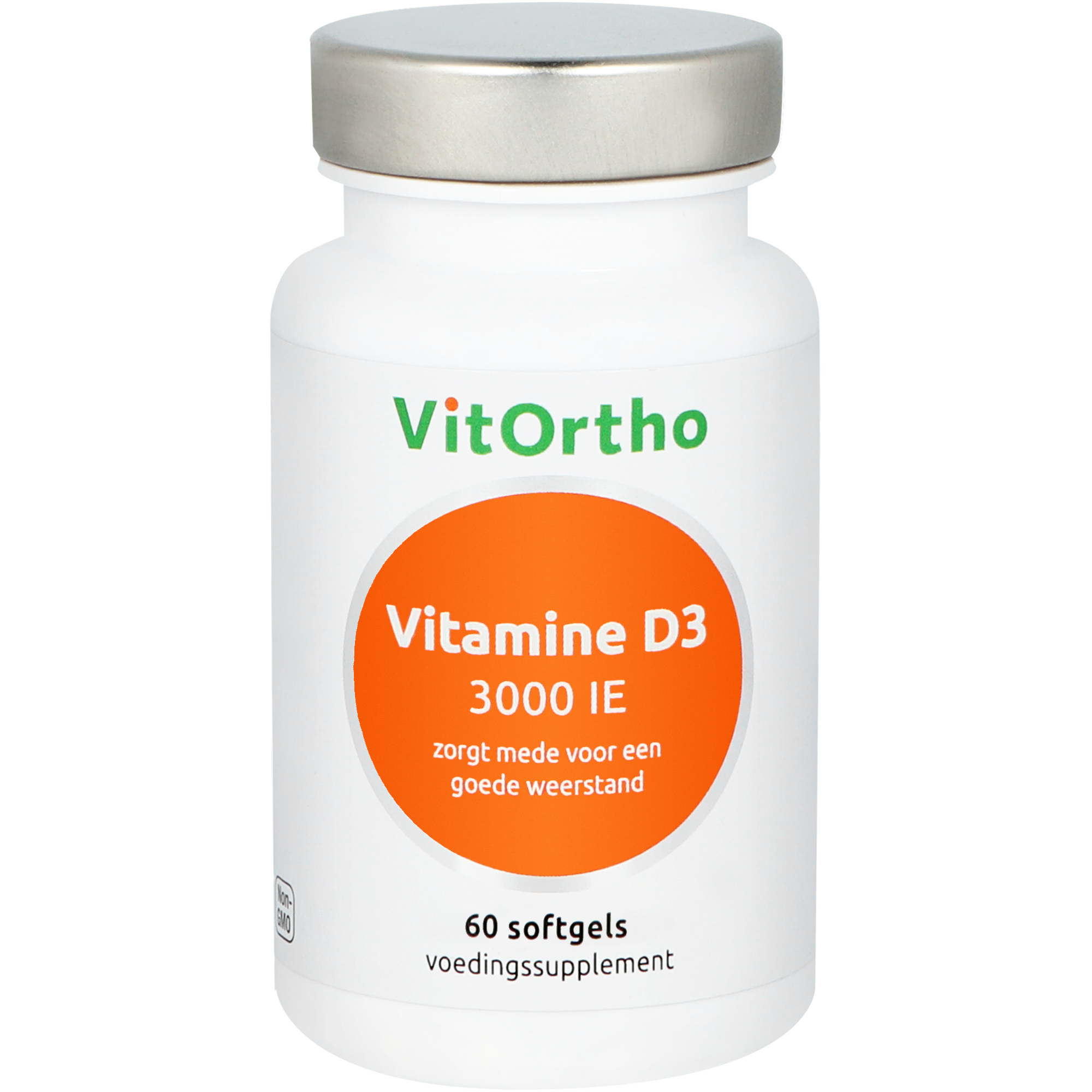 VitOrtho Vitamine D3 3000IE 60 Softgels