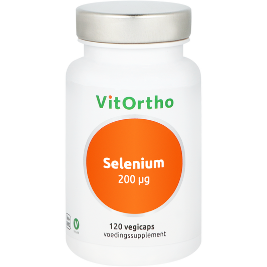 VitOrtho Selenium 200mcg 120.00 Vegetarische capsules