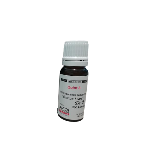 DNH Quint 3 kruidenpreparaten supplement in verpakking with 200 capsules, natural herbal remedy for wellness.