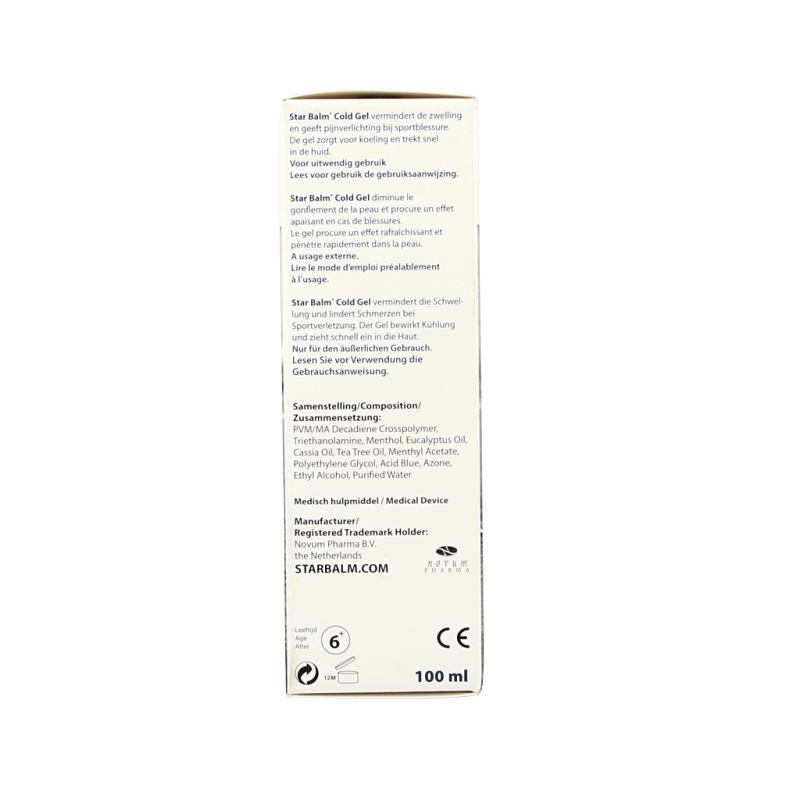 Star balm Cold gel 100 Milliliter