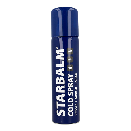 Star Balm cold spray for muscle and joint relief in a 150ml bottle, ideal for soothing aches and pains.
