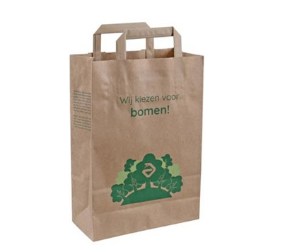 Spruyt Hillen DRAAGTAS ESCUPAC PAPIER BOOM 22X10X33CM 250.00 Stuks