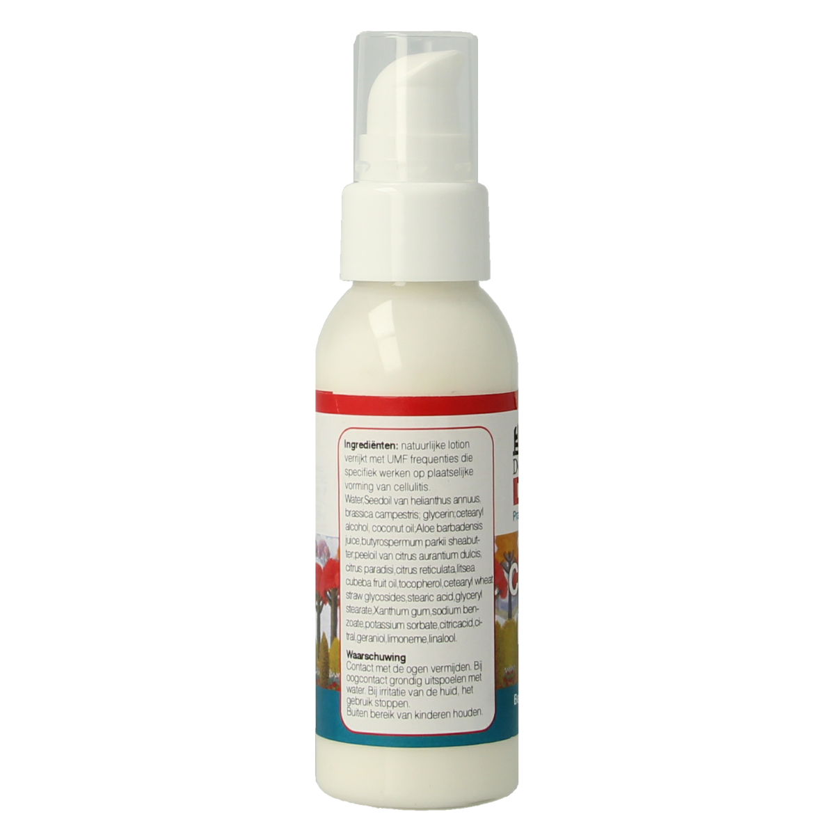 DNH Cellulitis lotion in 50ml bottle, a body care product designed to help improve skin appearance and health.