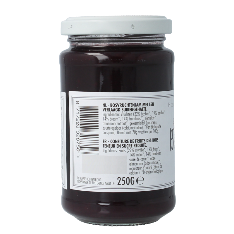 Marienwaerdt Moestuinjam bosvruchten bio 250 Gram
