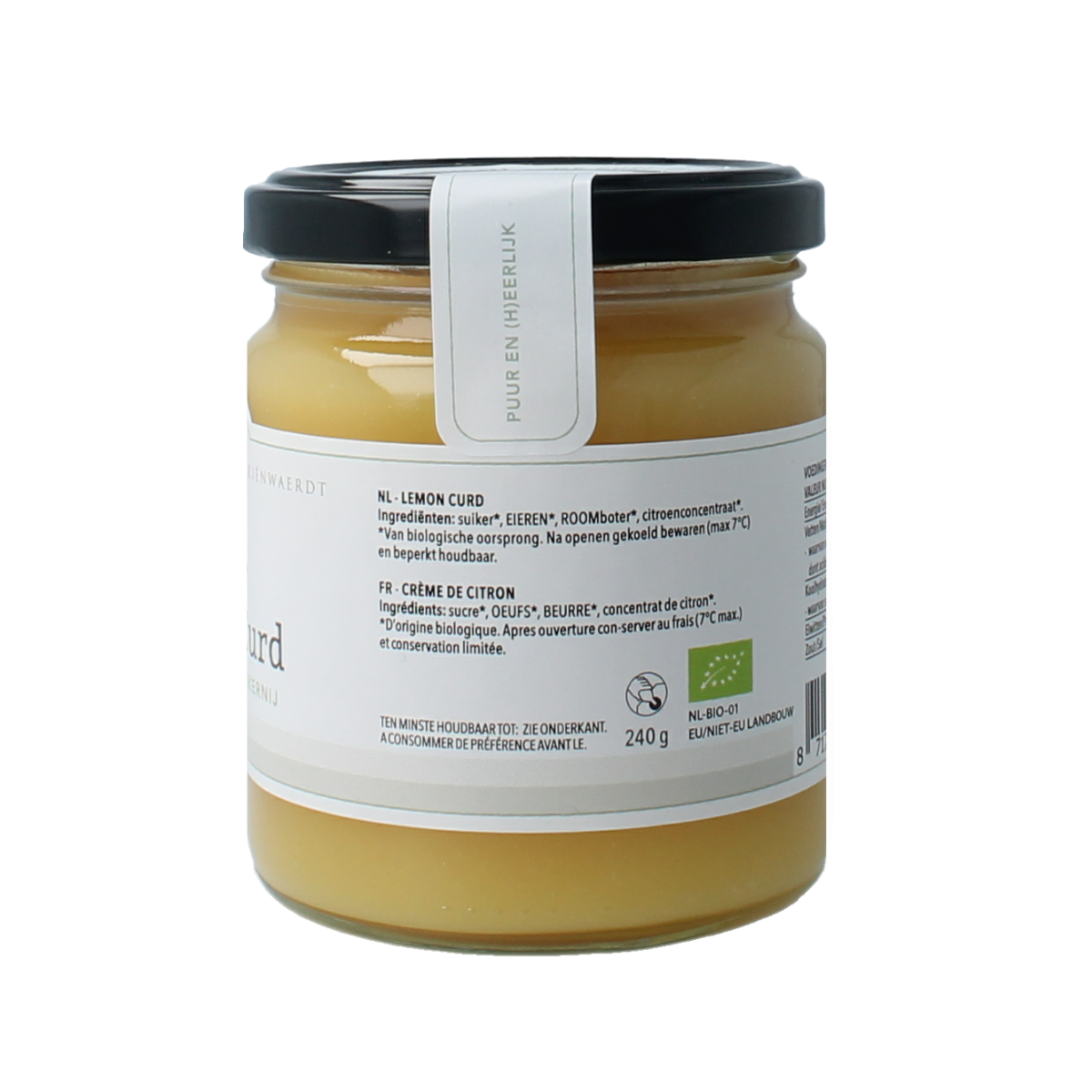 Marienwaerdt Lemon curd bio 270.00 Gram