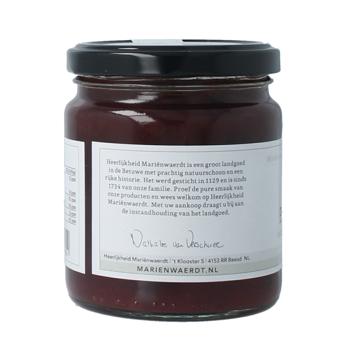 Marienwaerdt Pruimen chutney bio 260.00 Gram