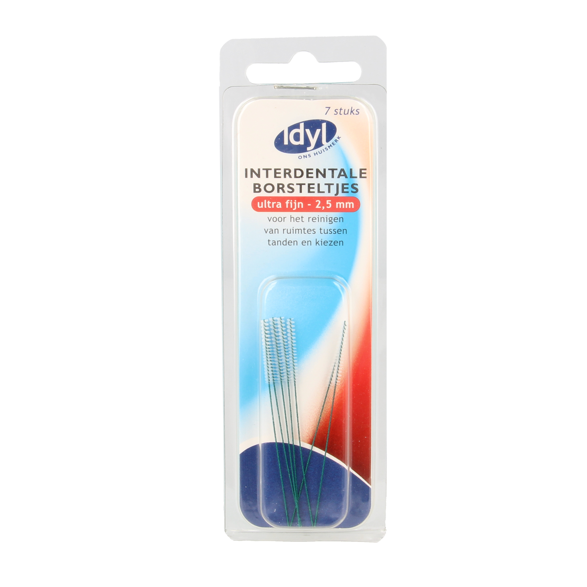 Idyl Op=Op Interdentaal borstel ultrafijn 2.5mm 7.00 Stuks