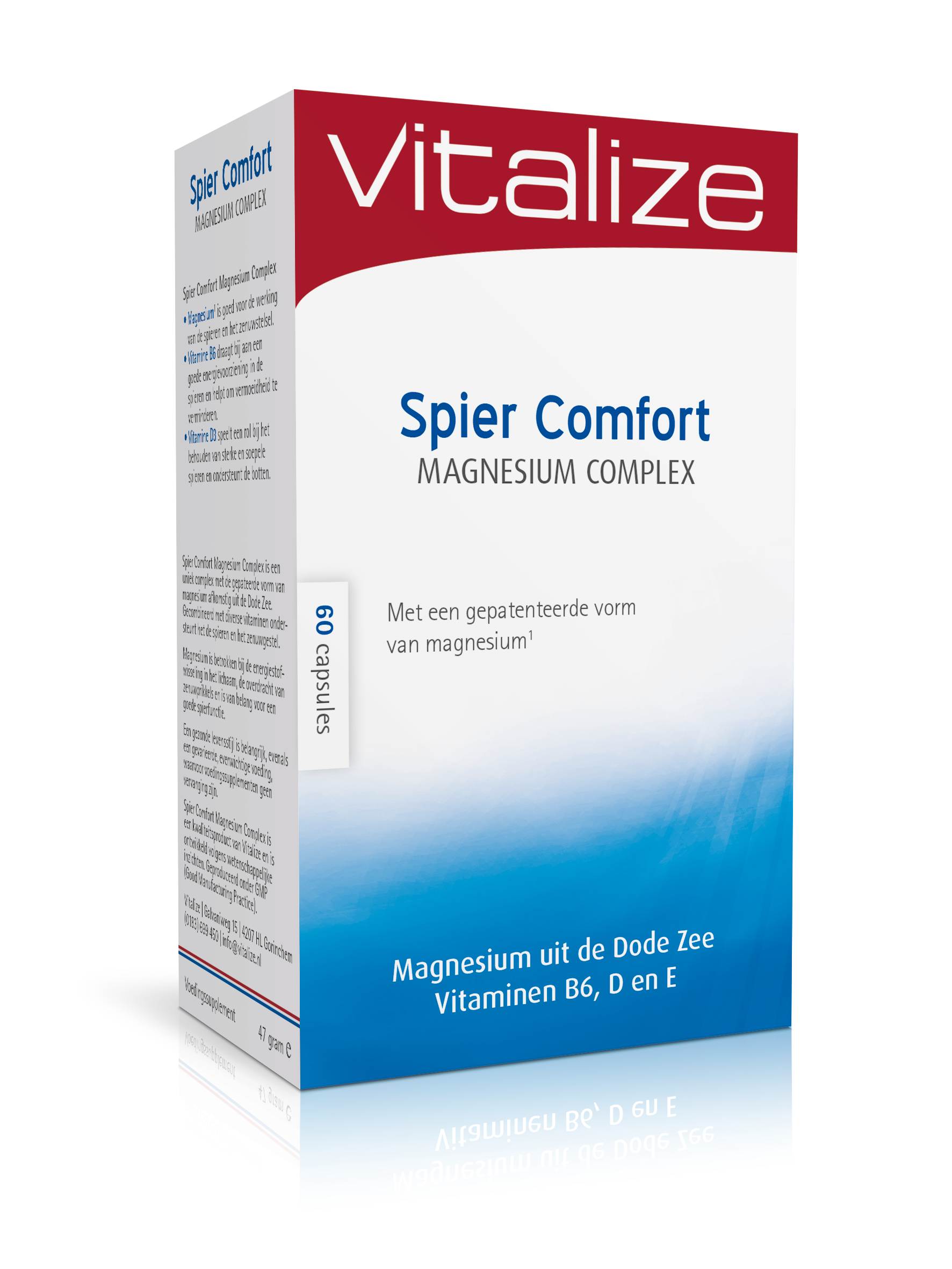 Vitalize Spier comfort magnesium complex 60 Capsules