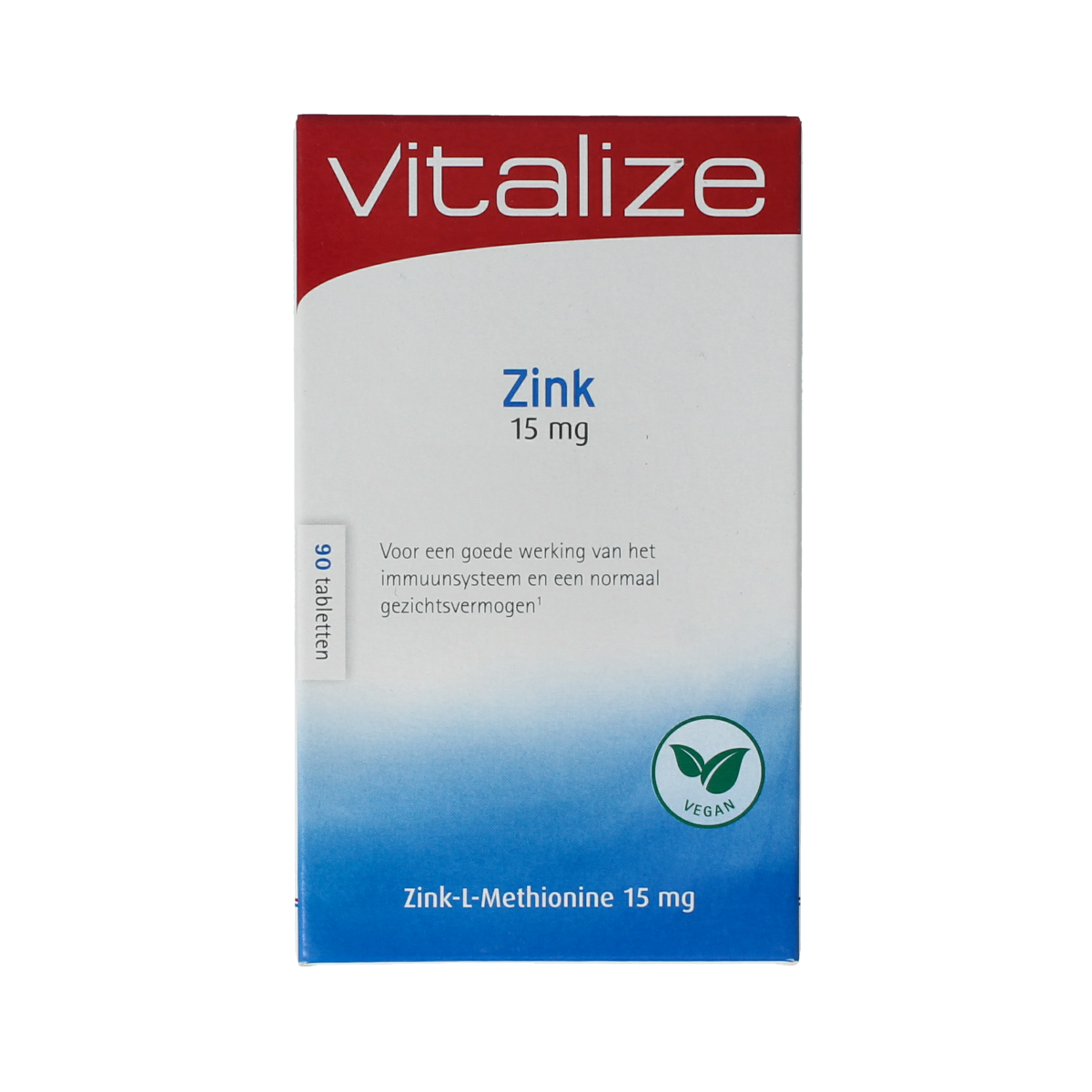 Vitalize Zink 15mg 90.00 Tabletten