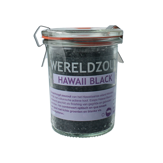 Esspo Wereldzout Hawaii black glas 160.00 Gram