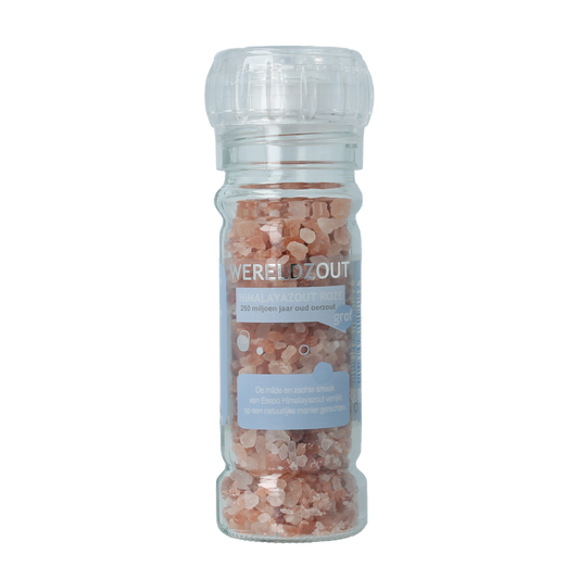 Esspo Wereldzout Himalayazout roze molen hervulbaar 105.00 Gram