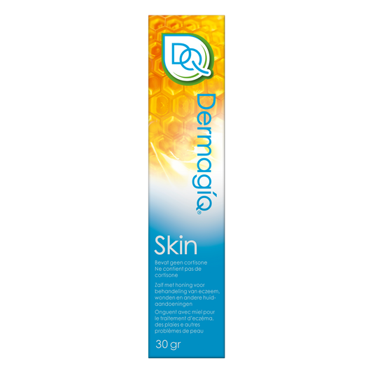 Dermagiq Skin body care product in 30g packaging, designed for nourishing and moisturizing the skin.