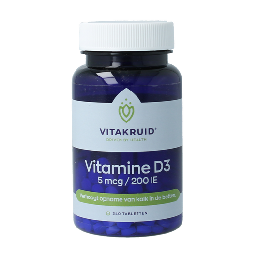 Vitakruid Vitamine D3 5 mcg / 200 IE 240 Tabletten