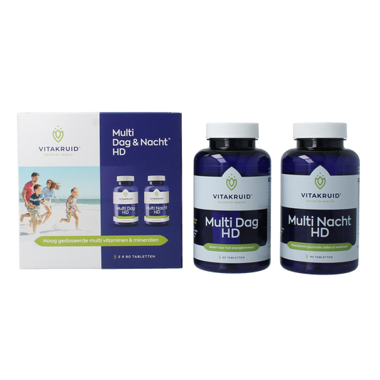 Vitakruid Multi Dag & Nacht HD 2 x 90 180.00 Tabletten