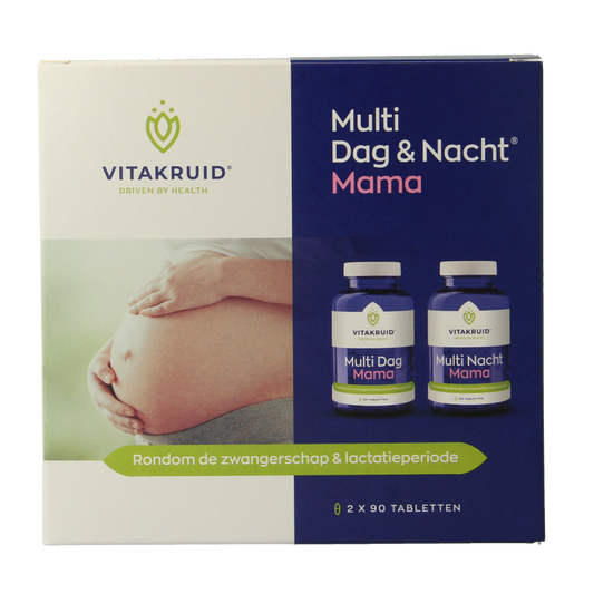 Vitakruid Multi dag & nacht mama 2 x 90 tabletten 180 Tabletten