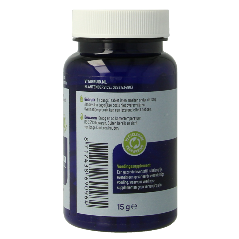Vitakruid B12 5000 mcg methylcobalamine 60 Smelttabletten