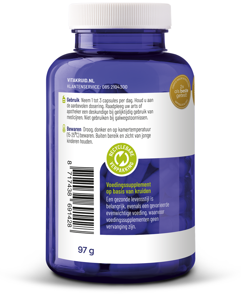 Vitakruid Curcuma C3 - 2X 120 Vegetarische capsules